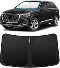 INSAUTO Custom Fit Windshield Sun Shade Accessories for Audi Q7 2017-2026, Foldable Front Window Sunshade, UV & Heat Reflector, Keeps Interior Cool, Includes Storage Bag