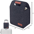 Portable Drink Holder - Foldable Travel Carrier with Reusable Insulated Cofee Cup, 2 Cup Holder, Free Your Hands