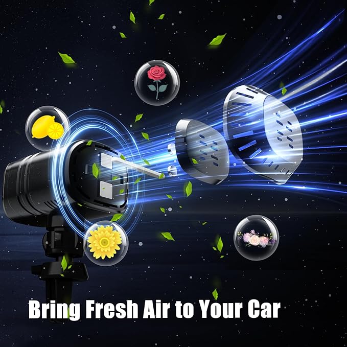 EGKimBa 30 Packs Air Scents Stick for Car Star Lights Projector, Car Air Freshner Refill