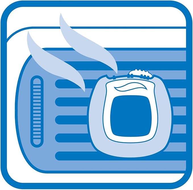 Febreze 2 mL (0.06 FL OZ) Car Vent Clips Air Freshener and Odor Eliminator, Midnight Storm Scent (2 CLIPS)