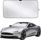 Econour Windshield Sunshade for Aston Martin Vanquish, Vanquish S 2014-2016, 2017, 2018 Sun Visor for Front Window Sun Shade Cover, UV Blocker & Protector, Car Accessories
