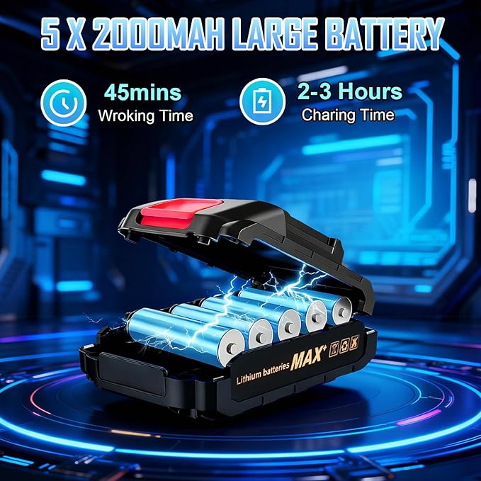 Gharial Handheld Car Air Vacuum Cleaner, 35000PA Rechargeable Cordless Vacuum Cleaner and Air Duster, High Power Hand Held Vacuum with HAPE Filters and Multi-Nozzles for Car, Pet, Home, Office