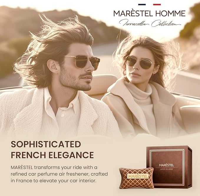 Luxury Car Air Freshener - Car Perfume Air Freshener, Long Lasting Fragrance Diffuser - Interior Scent Accessory, Unique Gift