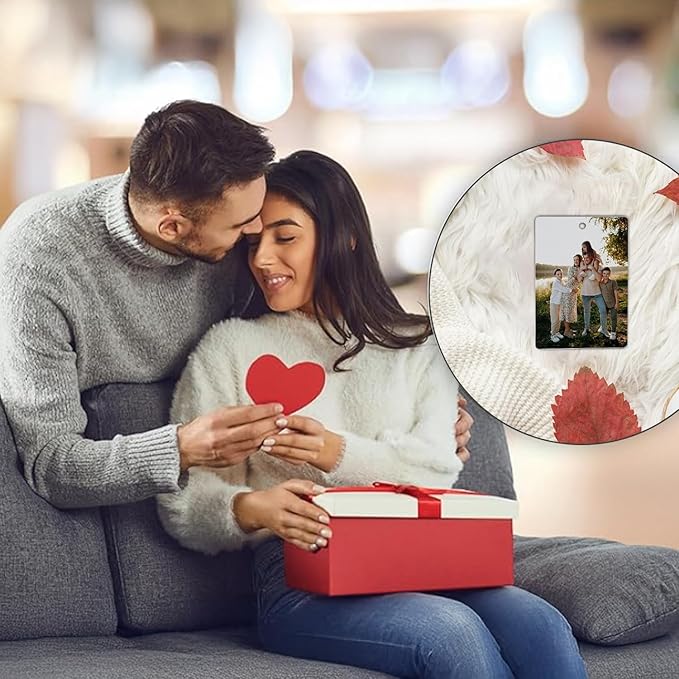 Custom Air Fresheners with Pictures - Personalized Double Sided Photo Text Air Fresheners for Car Wardrobe Bathroom Decor Hangings
