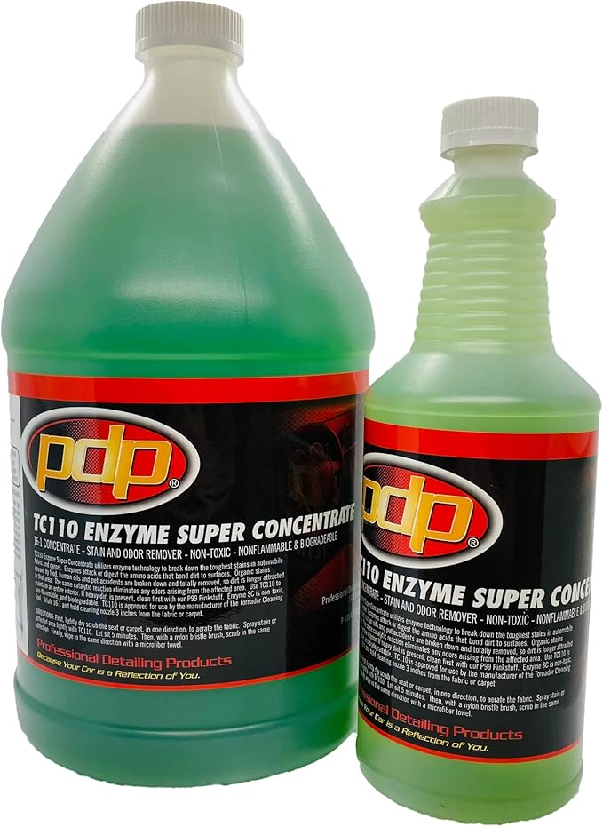 Professional Detailing Products - PDP Enzyme Super Concentrate - Stain & Odor Remover 1 Gallon