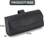 Accmor Sunglasses Holder for Car Sun Visor, Auto Eyeglasses Protective Storage Case, Vehicle Visor Accessories Organizer Box