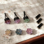 6Pcs Car Air Freshener Cute Colorful Small Flower Air Vent Clips Interior Decoration Charm Accessories for Women Girl