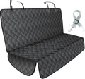 Lassie Truck Back Seat Cover for Dogs with Safety Belt, Truck Bench Seat Cover Compatible with Ford F-Series, F150 /Chevrolet Silverado 1500, Colorado/Ram 1500 Pick Up/GMC Sierra/Toyota Tundra and etc
