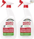 Nature's Miracle Dog Stain and Odor Remover, Everyday Mess Enzymatic Formula, 32 fl oz (Pack of 2)