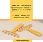 Pro Pet Hair Removal Tool – Dog & Cat Hair Scraper for Carpet, Couch, and Car – Reusable Carpet Hair Removal Tool & Fur Scraper for Upholstery, Rugs, Furniture, and Car Interiors