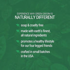 Green Groom Odor Eliminator Dog Shampoo, 1 Gallon - Crafted with Odortrol, All Natural Ingredients, Antioxidant Rich, Eliminates Smelly Pet Odors, Powerful Deodorizing Formula, Professional Grade
