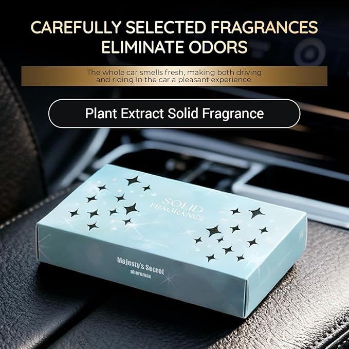 Solid Air Freshener 140g, Plant-Based Scent Balm, Long-Lasting Fragrance, Odor Neutralizer for Pet Spaces, Car, Home & Office, Pet Odor Eliminator,Woody Floral Fruity (Goodnight Dream)