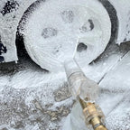 Foam Cannon for Pressure Washer, Snow Clear Foam Cannon for Car Wash, Stainless Steel Filter, Adjustable Nozzle with M22 and 1/4 Inch Quick Connect, Additional 1.1 mm Orifice Nozzle