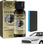 Car Interior Cleaner,Detailing Coating Protectant | 30ml Car Dashboard Cleaner Agent,for Trim Windshield Rubber Panel Truck Vehicle Sedan Scooter SUV