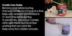 Lavender Odor Eliminating Highly Fragranced Candle - Eliminates 95% of Pet, Smoke, Food, and Other Smells Quickly - Up to 80 Hour Burn time - 12 Ounce Premium Soy Blend
