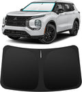 INSAUTO Custom Fit Windshield Sun Shade Accessories for Mitsubishi Outlander 2022-2026, Foldable Front Window Sunshade, UV & Heat Reflector, Keeps Interior Cool, Includes Storage Bag