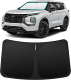 INSAUTO Custom Fit Windshield Sun Shade Accessories for Mitsubishi Outlander 2022-2026, Foldable Front Window Sunshade, UV & Heat Reflector, Keeps Interior Cool, Includes Storage Bag