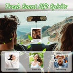 3-500Pcs Custom Air Fresheners with Picture - Personalized Double Sided Photo Text Logo Air Freshener for Car Hotel Business Event Promotion (General, Letter card)