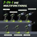 Cordless Car Vacuum Portable -Handheld Vacuum Cleaner 50000PA-High Power Suction & Blower for Car, Home, Office, Desktop, Keyboard,Pet Hair-2-in-1 Vacuum - with 2×4.0Ah Batteries