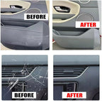 Dashboard Scratch Repair Kit, Car Dashboard Restorer & Protectant With UV Shield, Professional Grade Interior Scratch Repair Wax, Non-Greasy Formula For Dashboards, Trim & Parts