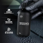 Nasiol Neocoatx Nano Ceramic Coating for Cars 100 ml, Auto Detailing Kit Body Armour, Scratch Resistance Up to 1 Year Paint Protection for Vehicle and Motorcycles.