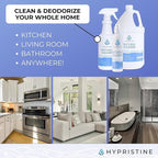 Natural Multipurpose Surface Cleaner, 32 fl oz Spray Bottles, 12 Pack