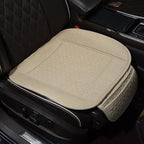 Linen Car Seat Covers,Cooling Bottom Seat Covers for Cars,Universal Car Seat Pad Cushion Breathable,Ventilated Only 2Pc Front Seat