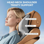 BEBAS Car Headrest Pillow, Ergonomic Neck Pillow with Memory Foam, Enlarged Surface for Head Neck Shoulder Support, Breathable Removeable Car Seat Pillow for Pain Relief(Gray, 1 Pack)