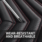 Nappa Leather Car Seat Covers Front Seats, Car seat Protector, Waterproof Car Seat Cushion, Universal Automotive Seat Covers Fit for SUV Truck Pick-up Sedan and Most Cars