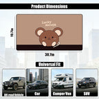 Magnetic Car Window Shade for Baby,Blackout Car Window Curtain,Car Shades for Side Windows,Sun Shade for Car Window Baby,Cartoon Pattern Car Window Covers,UV Protection & Heat Blocking (Lucky Mouse)