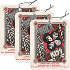 Kiss - Fireball Road Rage Air Freshener - Vanilla Scent - 3 Pack