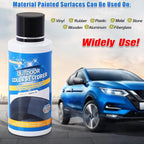 Plastic Outdoor Color Restorer for Cars 50ml, Ceramic Coating Trim Restores Faded Sun-Damaged and Oxidized Possessions Plastic, Rubber, Vinyl, Metal Painted Surfaces