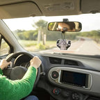 Rawan 4 Pack Car Air Freshener Cat, Accessories Cute for Women Girls And men Car, Funny Decor Hanging Fresheners Car Interior Room Decorations, for Christmas Gift (B, 2 Scent)