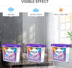 NATRUTH Moisture Absorbers With Lavender Scent,12.5OZ*6-Pack Portable Closet Dehumidifier, Odor Eliminator Absorber Bucket,Humidity Absorber,Cleaner Air Dehumidifier for Closet,Bathrooms, Kitchen