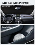 Proadsy 2026 Upgrade Windshield Sun Shade Custom Fit 2015-2021 NX Foldable Front Sunshade Protector Sun Visor Blocks UV Rays Keep Car Cooler