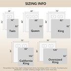 gogobunny 3X Stronger Waterproof Pet Blanket, Scratch Proof Furniture Protector for Dogs Cats, Reversible Cover 82x120 Inch, Dark Beige