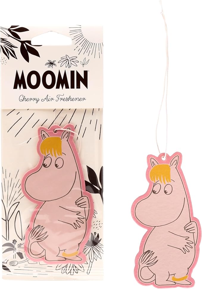 Puckator Cherry Moomin Snorkmaiden Air Freshener - Diffuser Room Fragrance Air Fresheners For Home Bathroom - Small Aroma Mist Scent Diffusers - Odour Neutraliser Freshener - Cigarette Smoke Remover