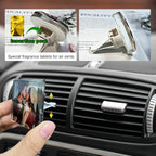 Personalized Photo Crystal Car Vent Clip,Fresh Scented Car Vent Clip with Photo Car Accessory,Customized Photo Vent Clip,Dad's Day for Dad's Husband