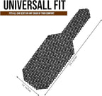 ZONETECH Wood Beaded Seat Cushion, Premium Quality, Black, Car Massaging, Double Strung, Stress Free (1 Pack)