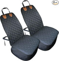 Paw Jamboree 2PCS Dog Car Front Seat Covers Scratch-Proof Pet Car Seat Cover Non-Slip Car Seat Protector for Dogs Bucket Seat Cover for Trucks, Cars & SUVs