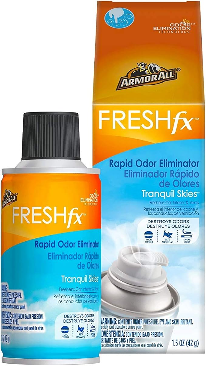 Armor All Fogger Rapid Odor Eliminator 1.5 Oz. Car Bomb Spray (Tranquil Skies)