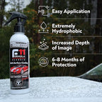 TopCoat F11 Car Polish & Sealer for Cars, Motorcycles, RVs and More – Water-Based Alternative to Ceramic Car Wax - 16 oz F11 Top Coat Spray Bottle