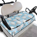 Biyejit Golf Cart Seat Covers with 4 Pockets Golf Cart Seat Towel Blanket Fits 2-Seat Golf Carts, Golf Cart Accessories