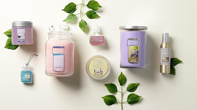 Yankee Candle Car Air Fresheners, Hanging Car Jar Ultimate, Neutralizes Odors Up To 30 Days, Bahama Breeze, 0.96 OZ (Pack of 12)