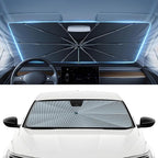 Autorder Windshield Sun Shade Umbrella for 2018-2022 Honda Accord Accessories,Upgraded Ice Crystal Material,Easy Setup Umbrella Sunshade for Car Windshield,100% Sun Blocking