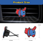 Air Vent Decoration - Cute Super Kitty Hero Decorative Vent Clip for Cars, Bedroom or Office [Spider Man]