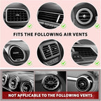 6 PCS Bow Car Air Freshener, Cute Bow Automotive Scent Air Fresheners Vent Clips, Coquette Vehicle Outlet Perfume Diffusers Interior Aesthetic Decorations for Women Girls (Multi-Color)