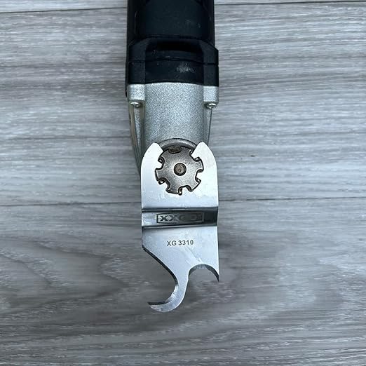 XXGO 6 Pcs Multi Tool Saw Blades Oscillating Multi Tool Knife Blade for Cutting Roofing Asphalt Shingles PVC Floor Carpet Cardboard Fit Milwukee Rockwell Bosch Dremel Ryobi Ridgid XG3306