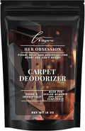 Lapew Her Obsession Carpet Deodorizer Powder - Pet Safe Freshener for Vacuuming | Scented Odor Eliminator for Home | 16 oz