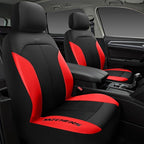 Skechers Car Seat Covers,GOGA Mat Oxford Cloth Seat Covers,Waterproof Car Seat Covers Front Seats,Automotive Universal Fit Seat Cover for Most Cars, Suvs, Trucks,Red